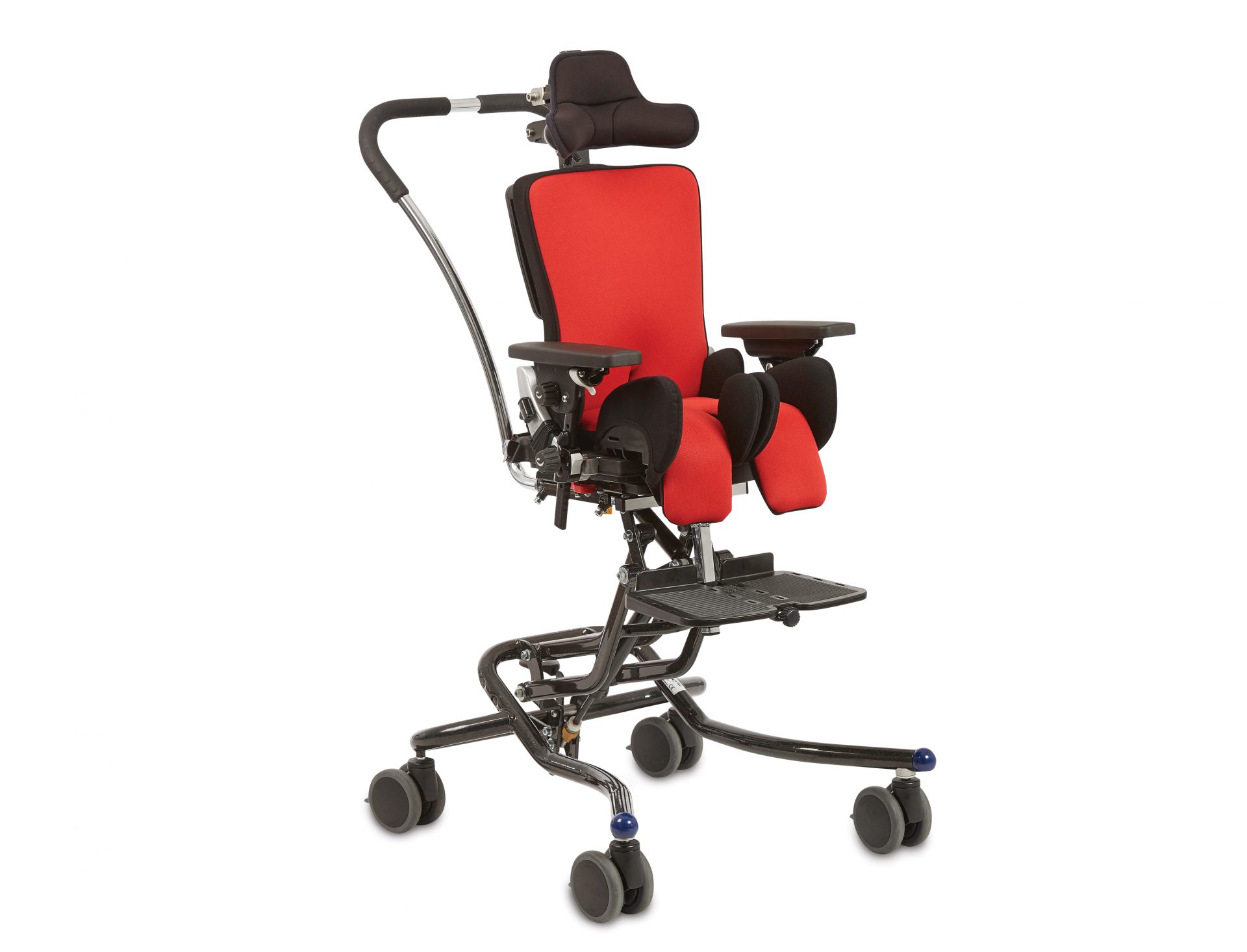 Кресло-коляска комнатная X Panda (Икс Панда) рама High-Low с газ.амортизатором 4 колеса фото 1