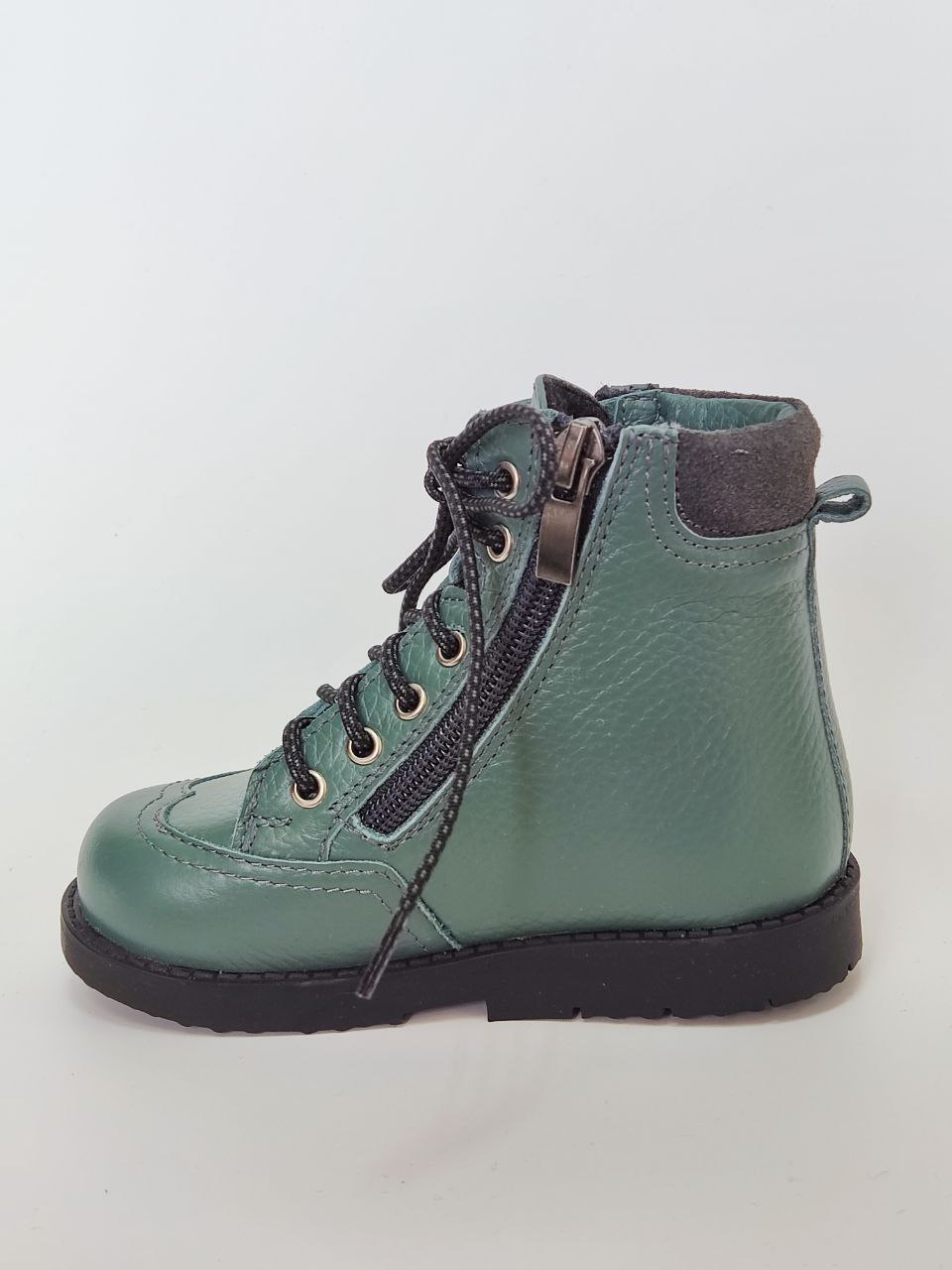 Ботинки осенние цв. зеленый 2152-ХМ-109 фото 3