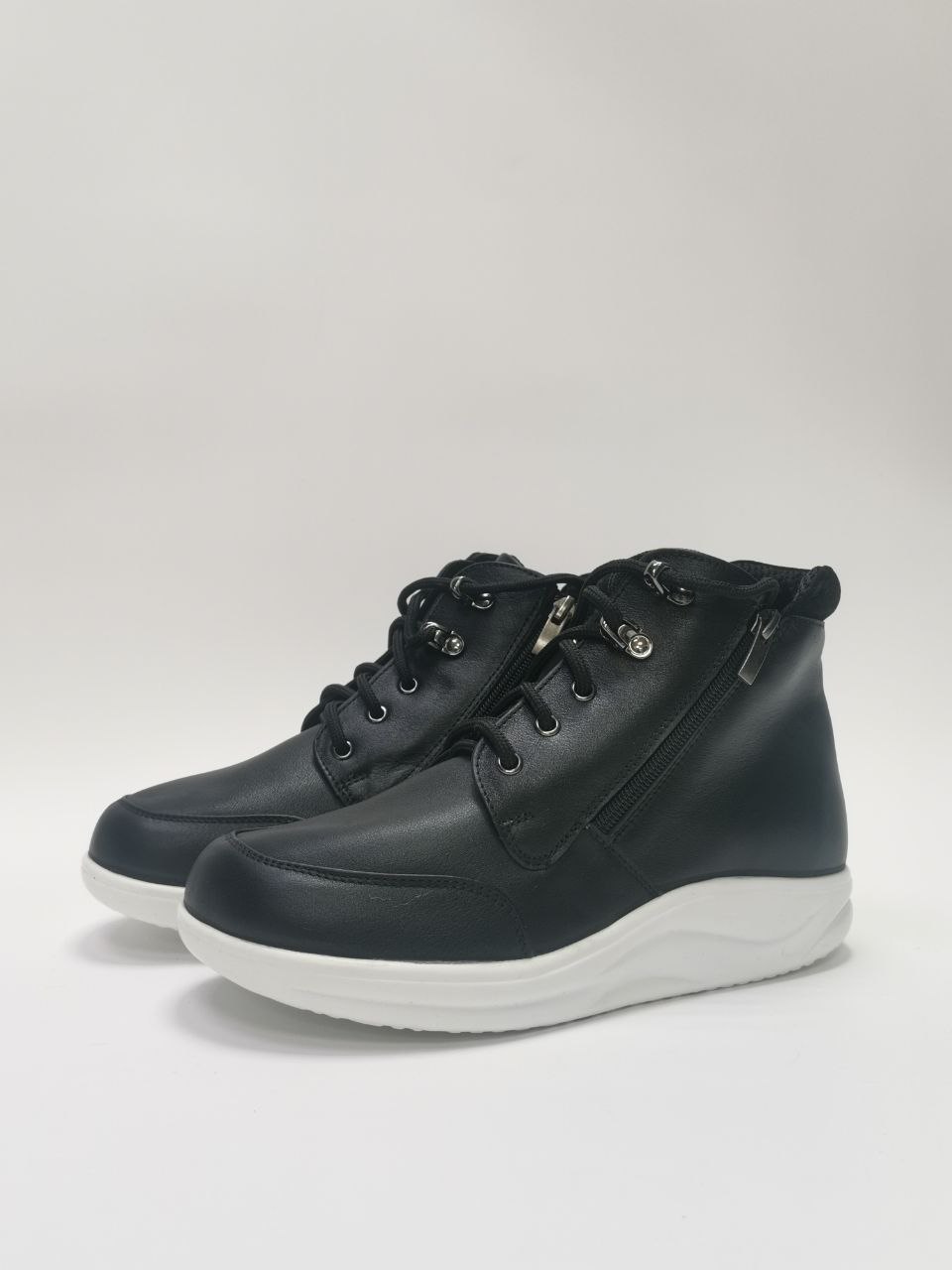 Обувь ортопедическая сложная ботинки женские цв.черный 82382-Х-601-МШ фото 3