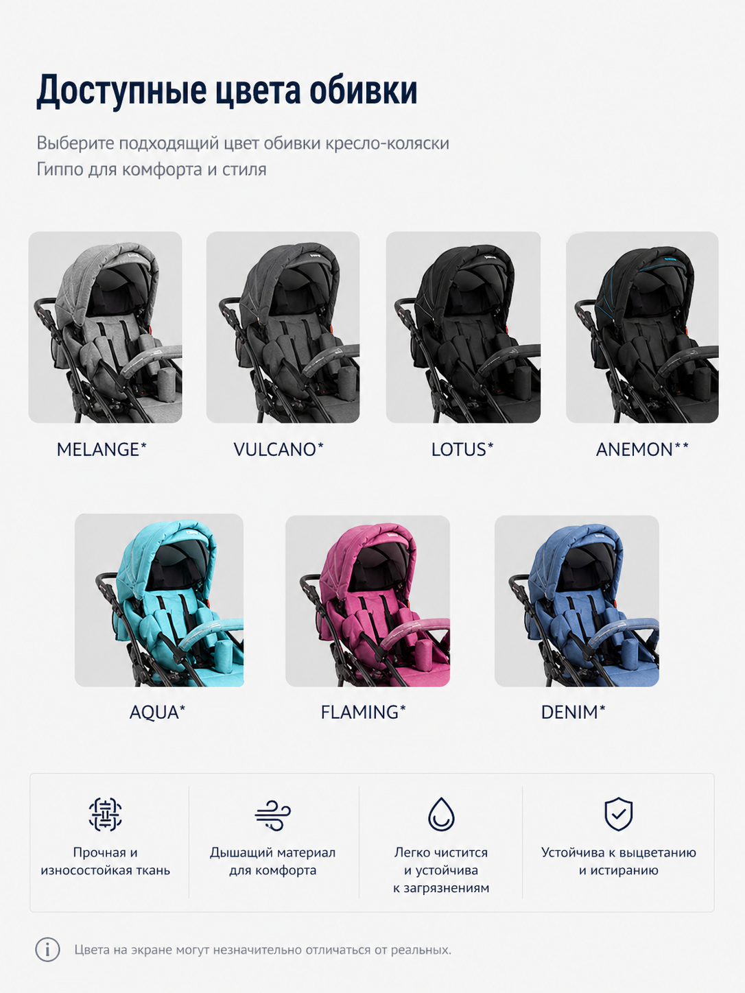 Кресло-коляска инвалидная прогулочная Гиппо со встроенными опорами (комплектация "К3") фото 2