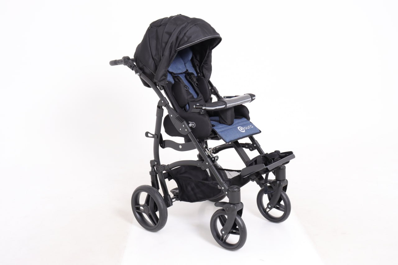 Кресло-коляска инвалидная прогулочная Гиппо Аура с короткой или длинной спинкой фото 4